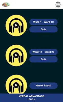 Verbal Advantage - Level 6 android App screenshot 5